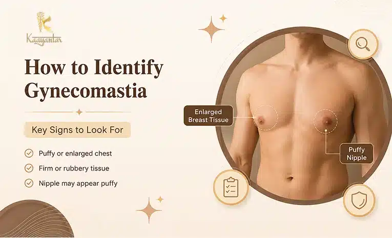 How to Identify Gynecomastia in Men, Signs, Causes & Treatment